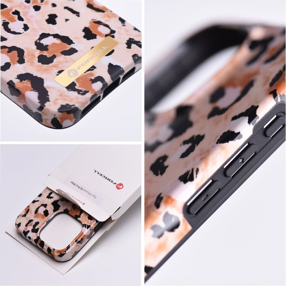 ForCell FORCELL F-PROTECT Mirage futerał kompatybilny z MagSafe do IPHONE 15 Pro Max wild panther