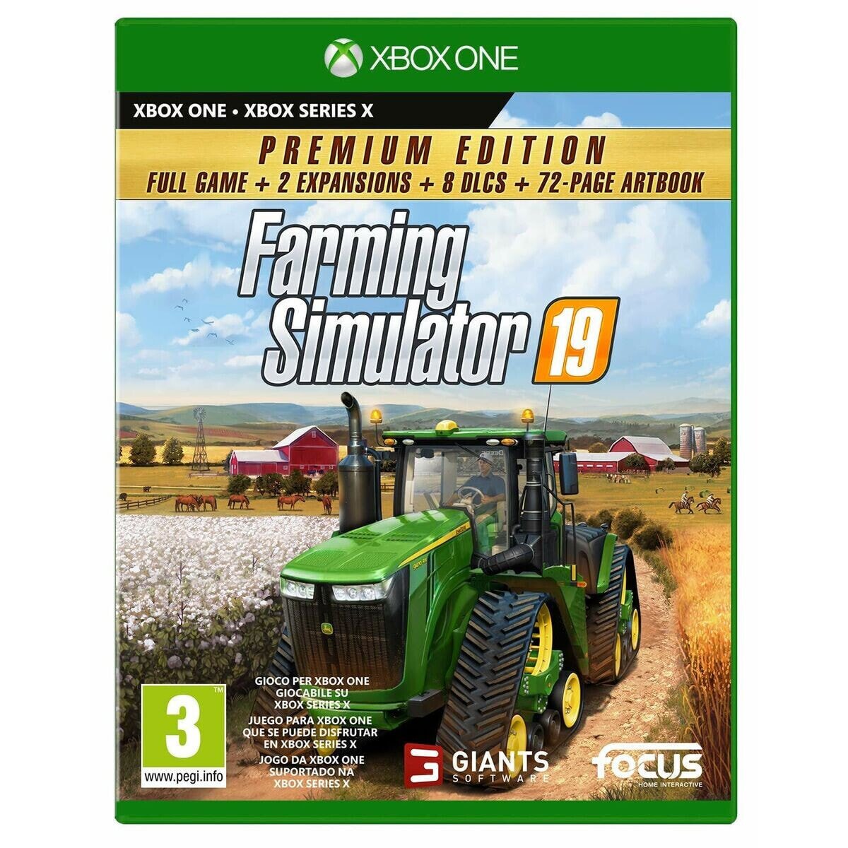 Видеоигры Xbox One / Series X KOCH MEDIA Farming Simulator 19: Premium Edition