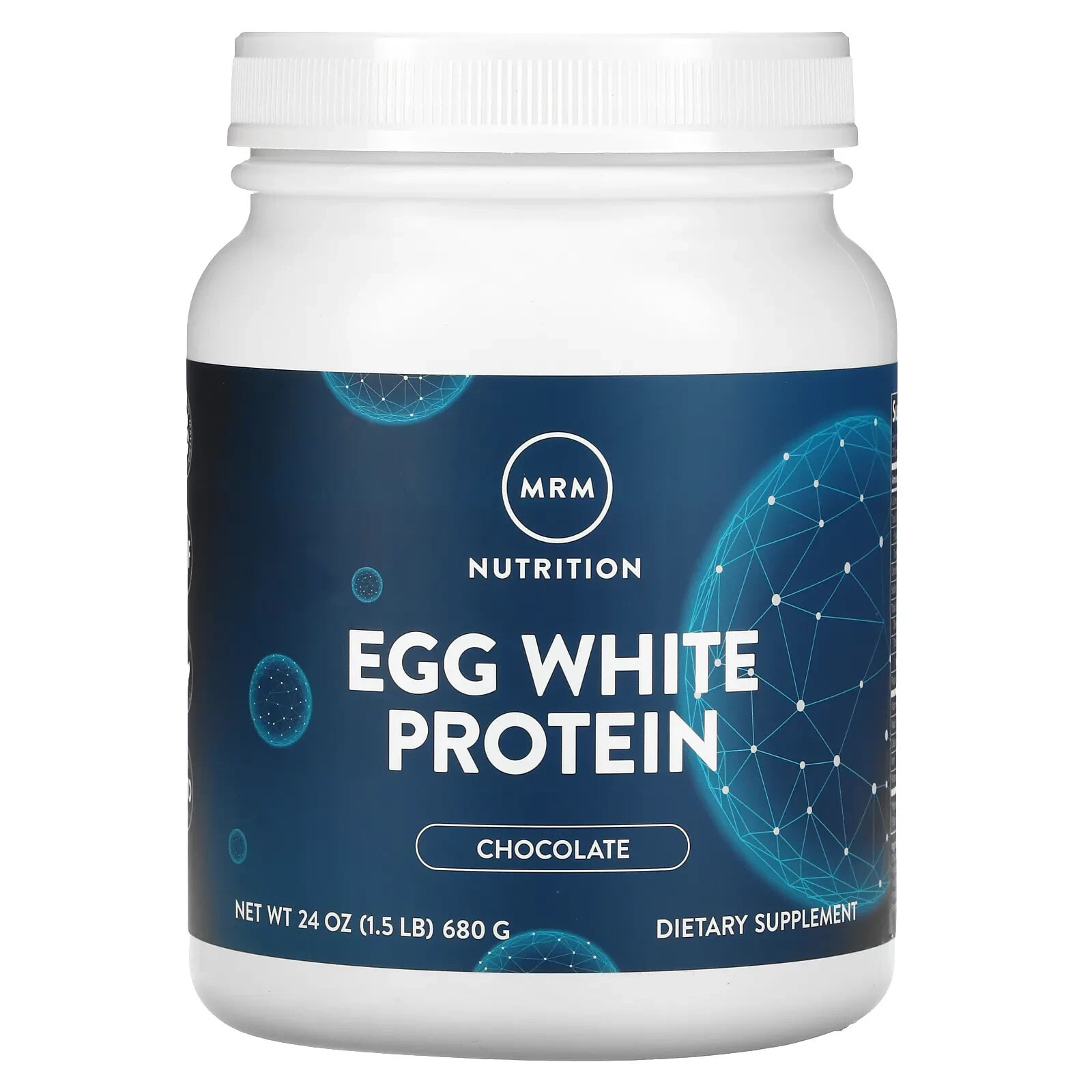 Egg White Protein, Vanilla, 1.5 lbs (680 g)