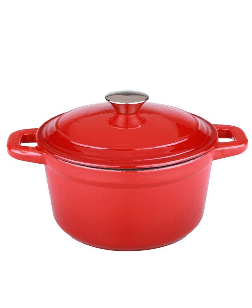 Neo 7 Qt. Cast Iron Round Covered Dutch Oven