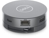 DELL DA305 Проводная USB 3.2 Gen 2 (3.1 Gen 2) Type-C Серебристый DELLDA305Z