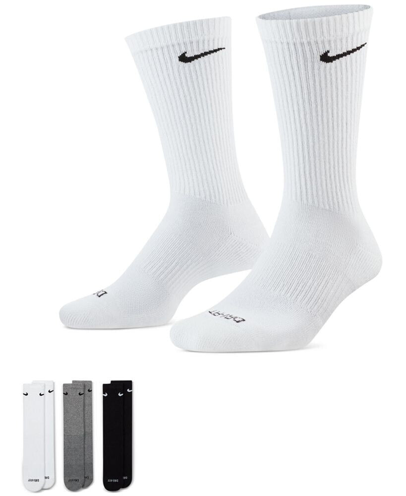 Nike everyday Plus Cushioned Training Crew Socks 3 Pairs