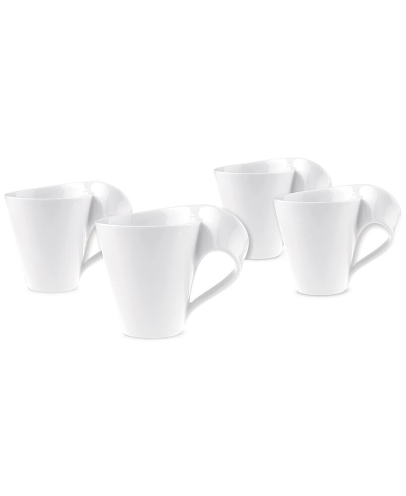 Villeroy & Boch new Wave Collection 4-Pc. Mug Set, Created for Macy's