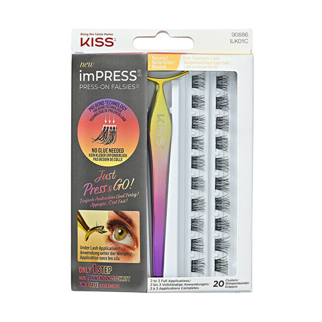 False eyelashes imPRESS Press on Falsies Kit 01