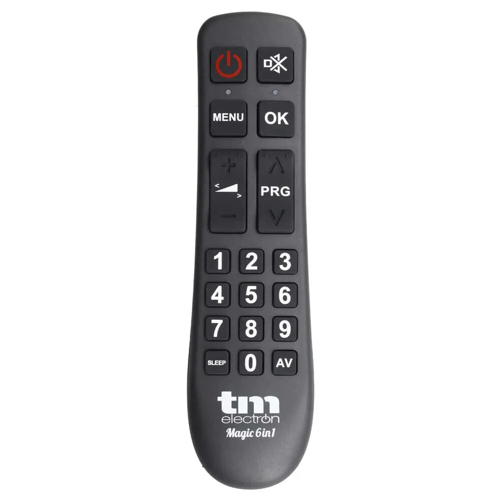 TM ELECTRON TMURC516 Magic 6 In 1 Universal TV Remote