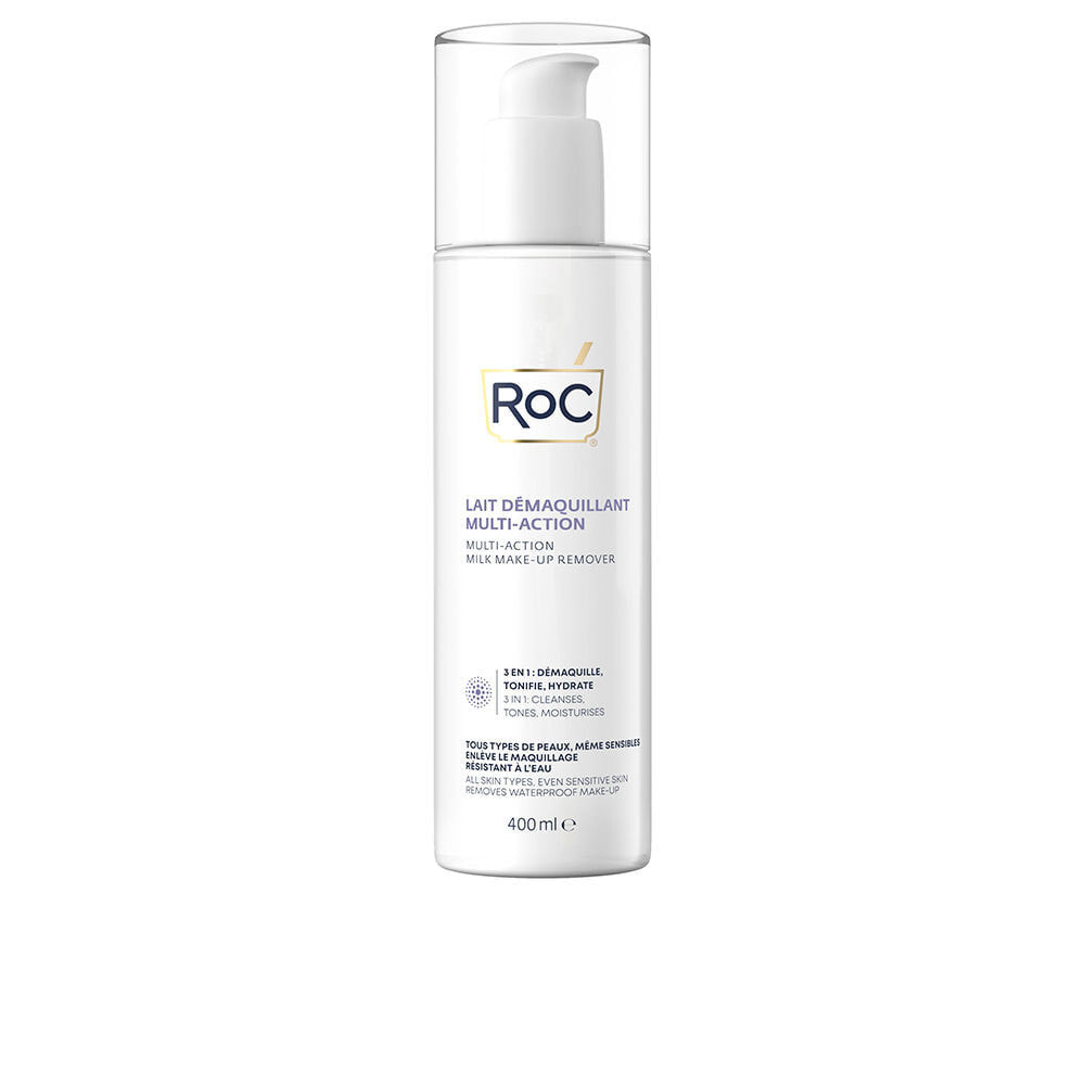 Roc Multi-Action Milk Make-up Remover Увлажняющее молочко для снятия макияжа для всех типов кожи 400 мл