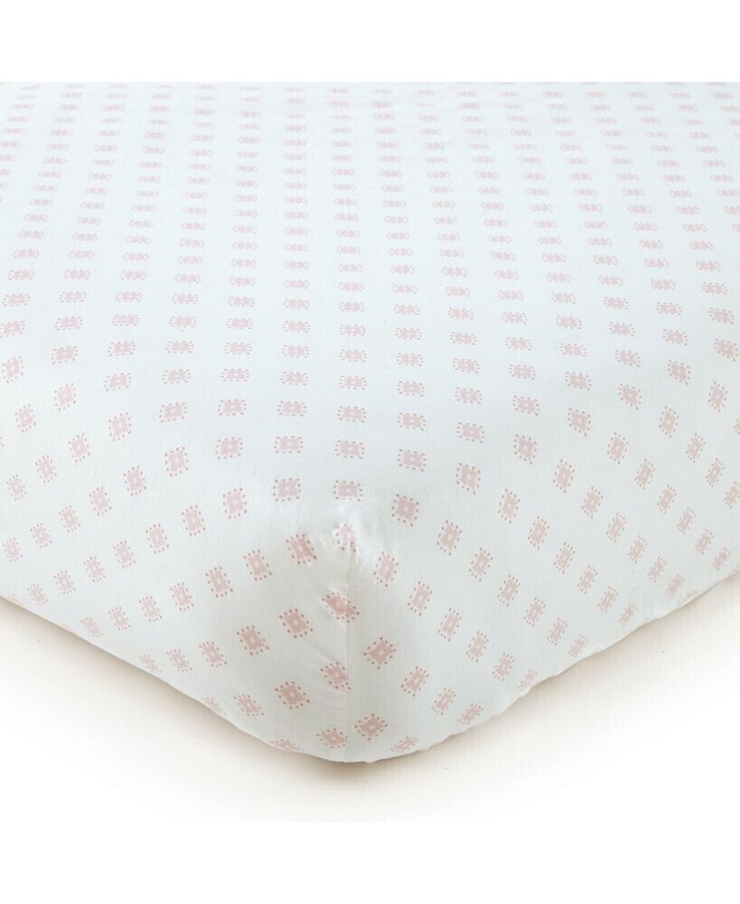 Levtex baby Willow Medallion Crib Fitted Sheet