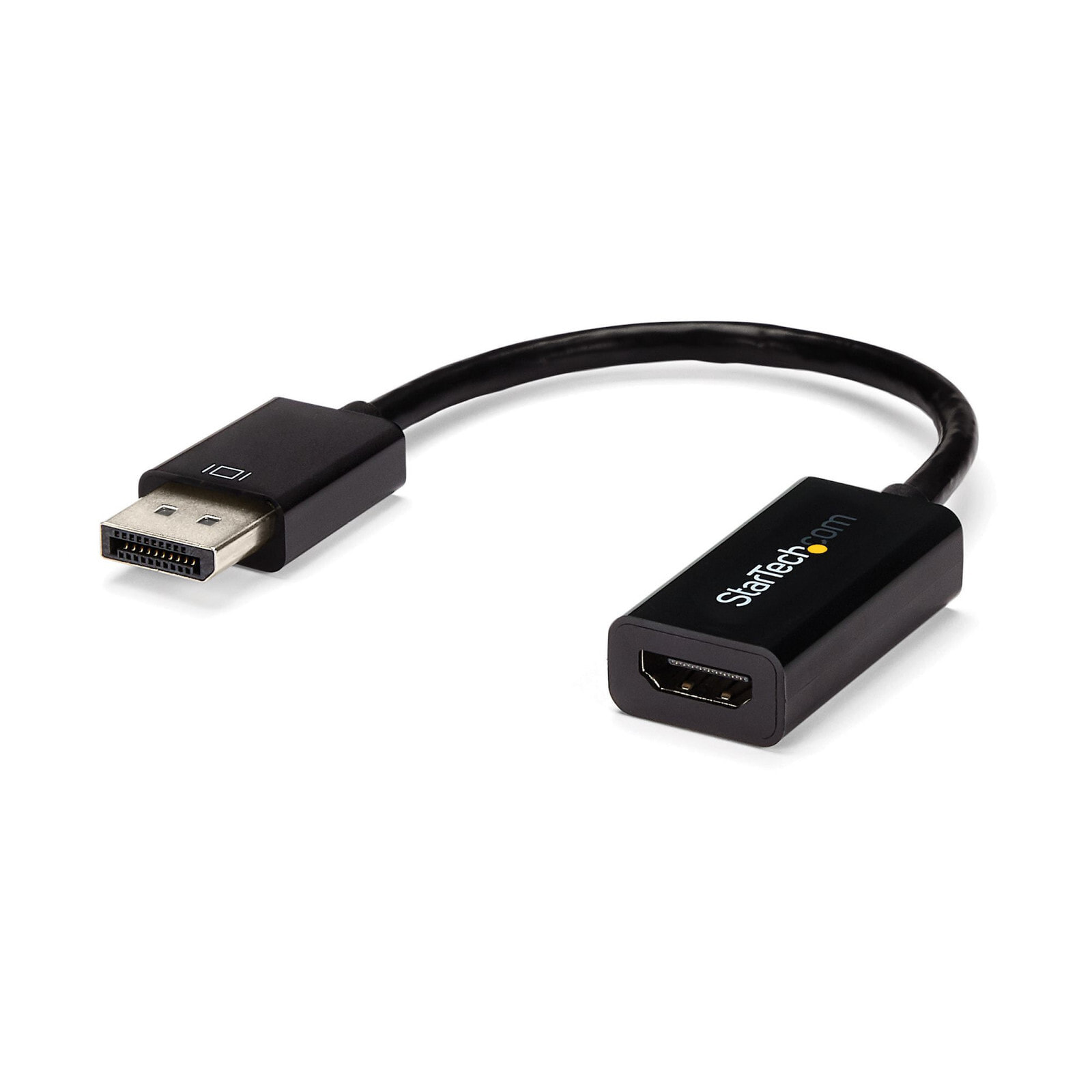 StarTech.com DP2HD4KS кабельный разъем/переходник DisplayPort 1.2 HDMI 1.4 Черный