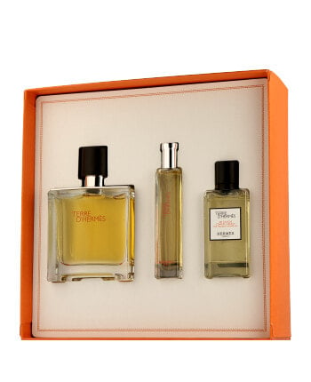 Hermès Terre d'Hermès 50 ml EdT Set mit Hair and Body Shower Gel