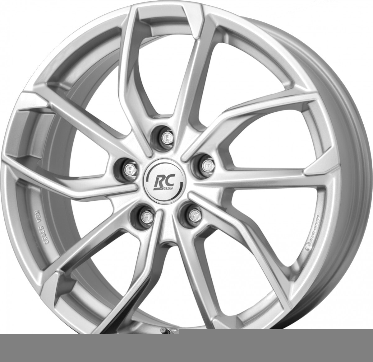 Колесный диск литой RC-Design RC34 kristallsilber 7x17 ET49 - LK5/112 ML57.1