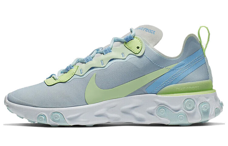 Nike React Element 55 低帮 跑步鞋 女款 青绿 / Обувь спортивная Nike React Element 55 BQ2728-100