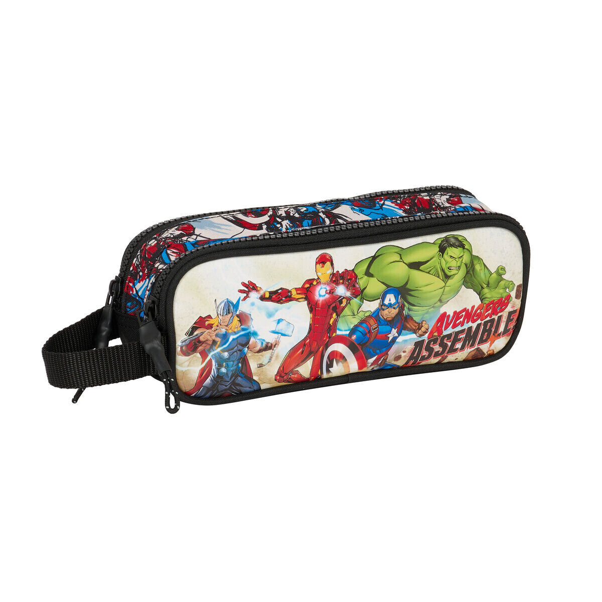 Double Carry-all The Avengers Forever Multicolour 21 x 8 x 6 cm