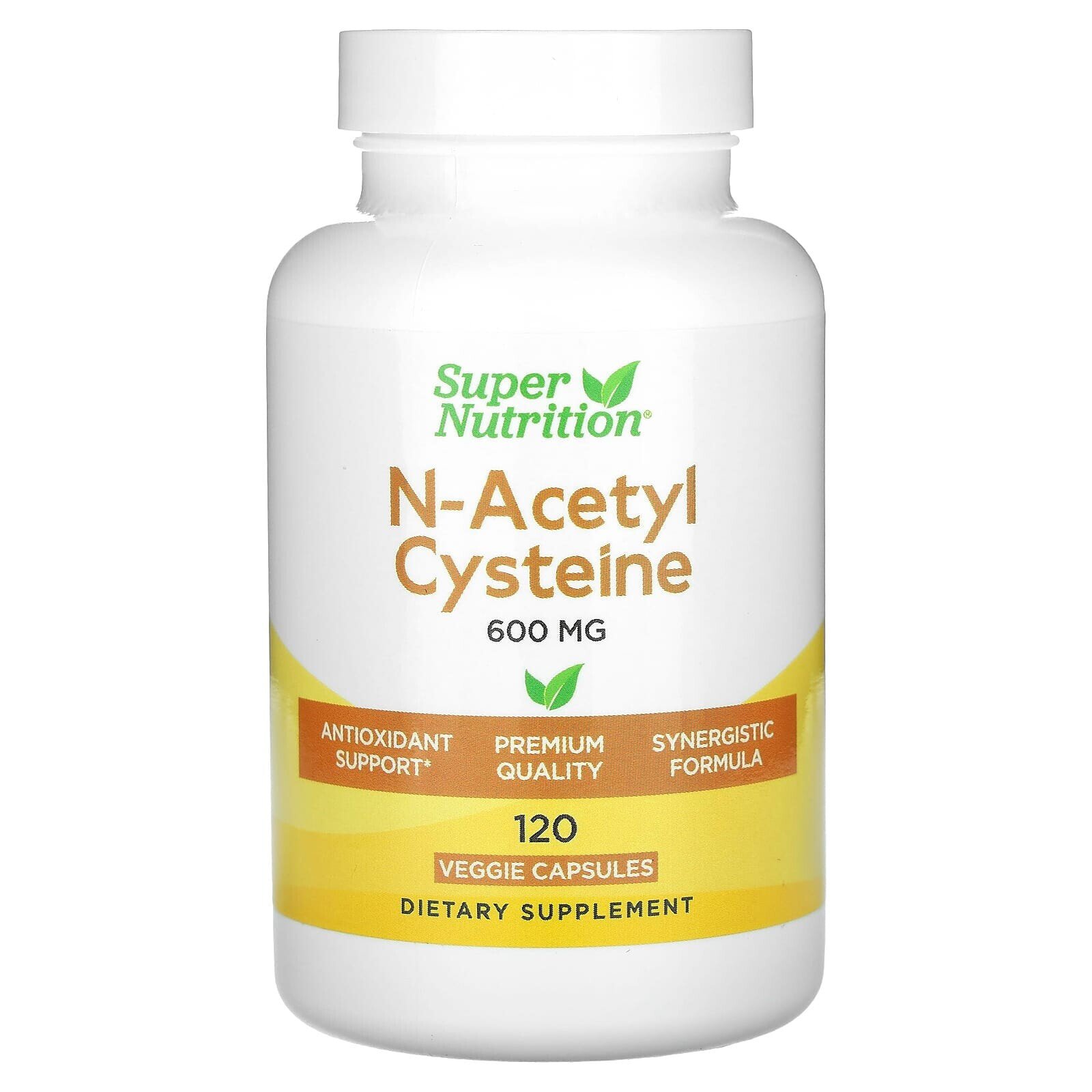 N-Acetyl Cysteine, 600 mg, 120 Veggie Capsules