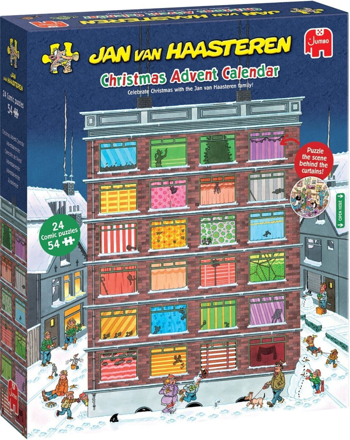 Jumbo Jan Van Haasteren Christmas Advent Calendar