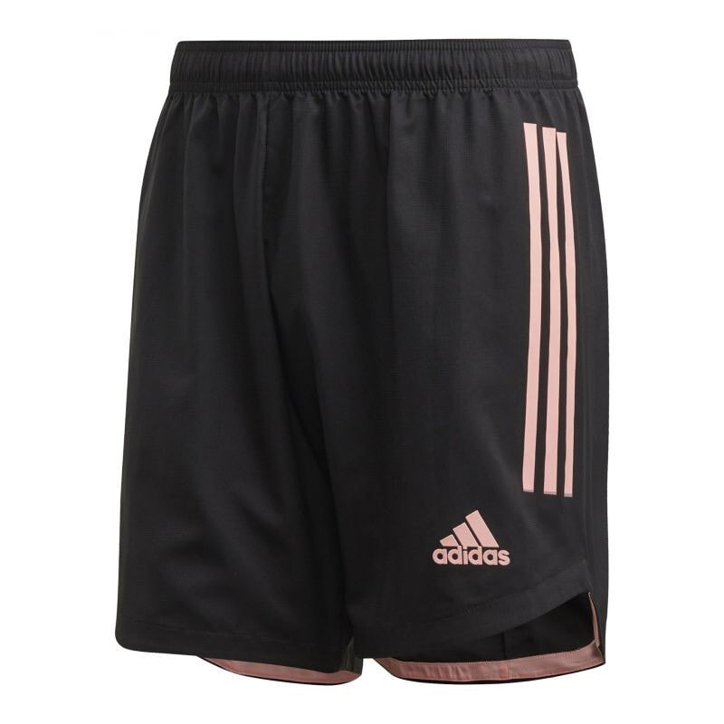 Мужские шорты спортивные черные для бега  Adidas Condivo 20 M Shorts FI4580