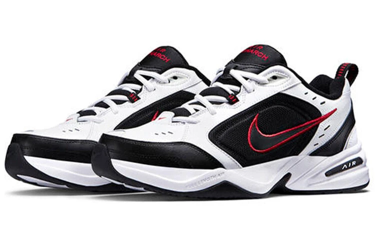 Nike Air Monarch Iv White Black