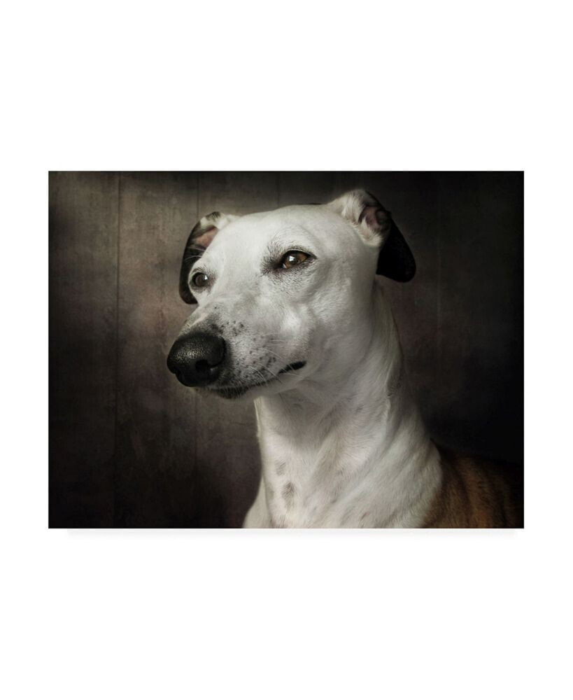 Trademark Global mandy Disher Waiting Dog Canvas Art - 37