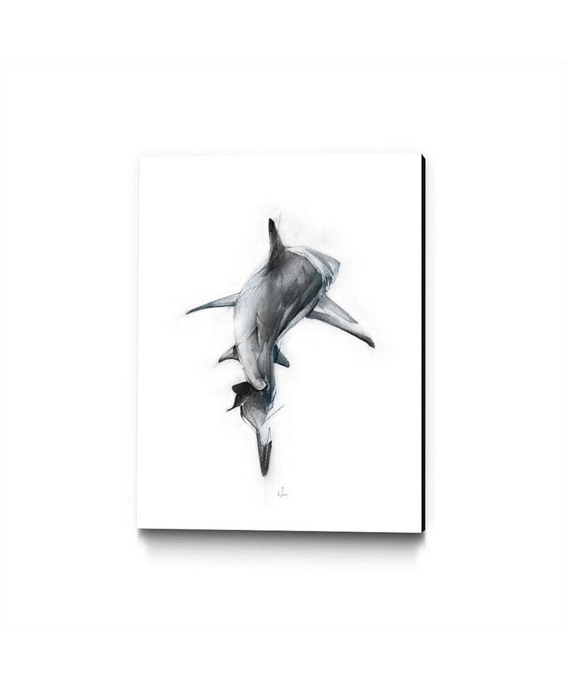Eyes On Walls alexis Marcou Shark 3 Museum Mounted Canvas 24