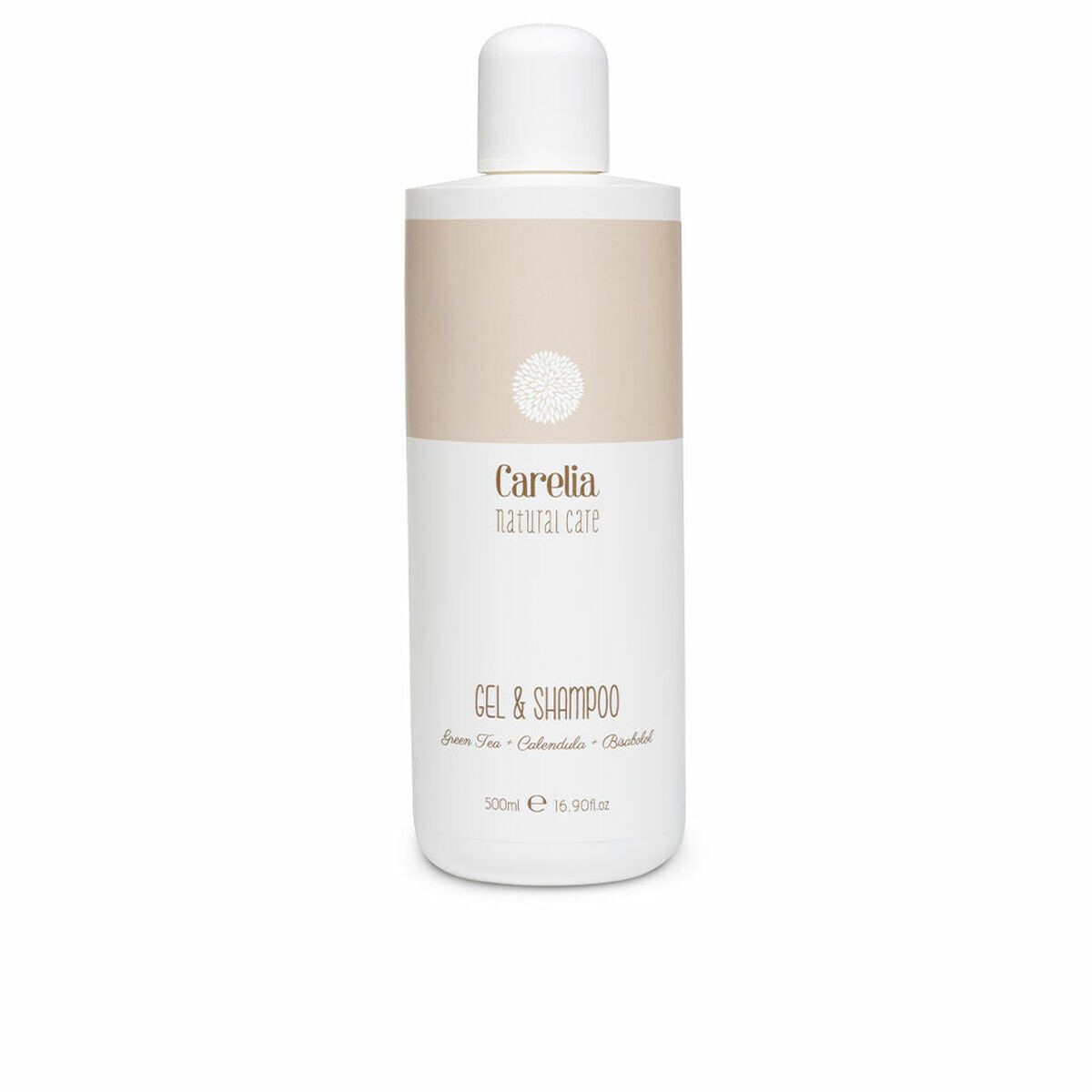 Гель и шампунь 2-в-1 Carelia Natural Care 500 ml