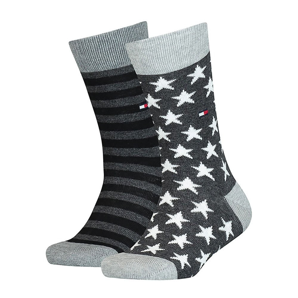TOMMY HILFIGER KIDS Stars&Classic Stripes socks 2 Pairs
