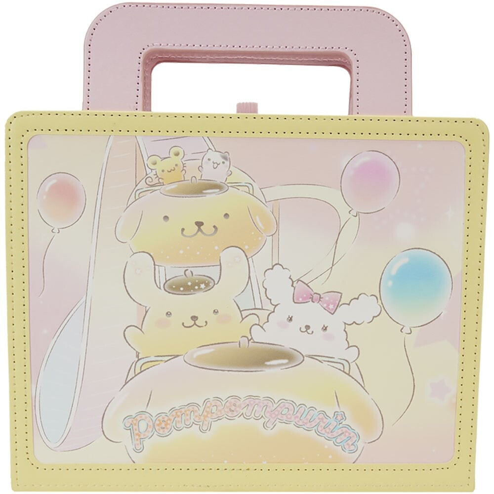 LOUNGEFLY Pompompurin Macarron Carnival Sanrio a4 notebook