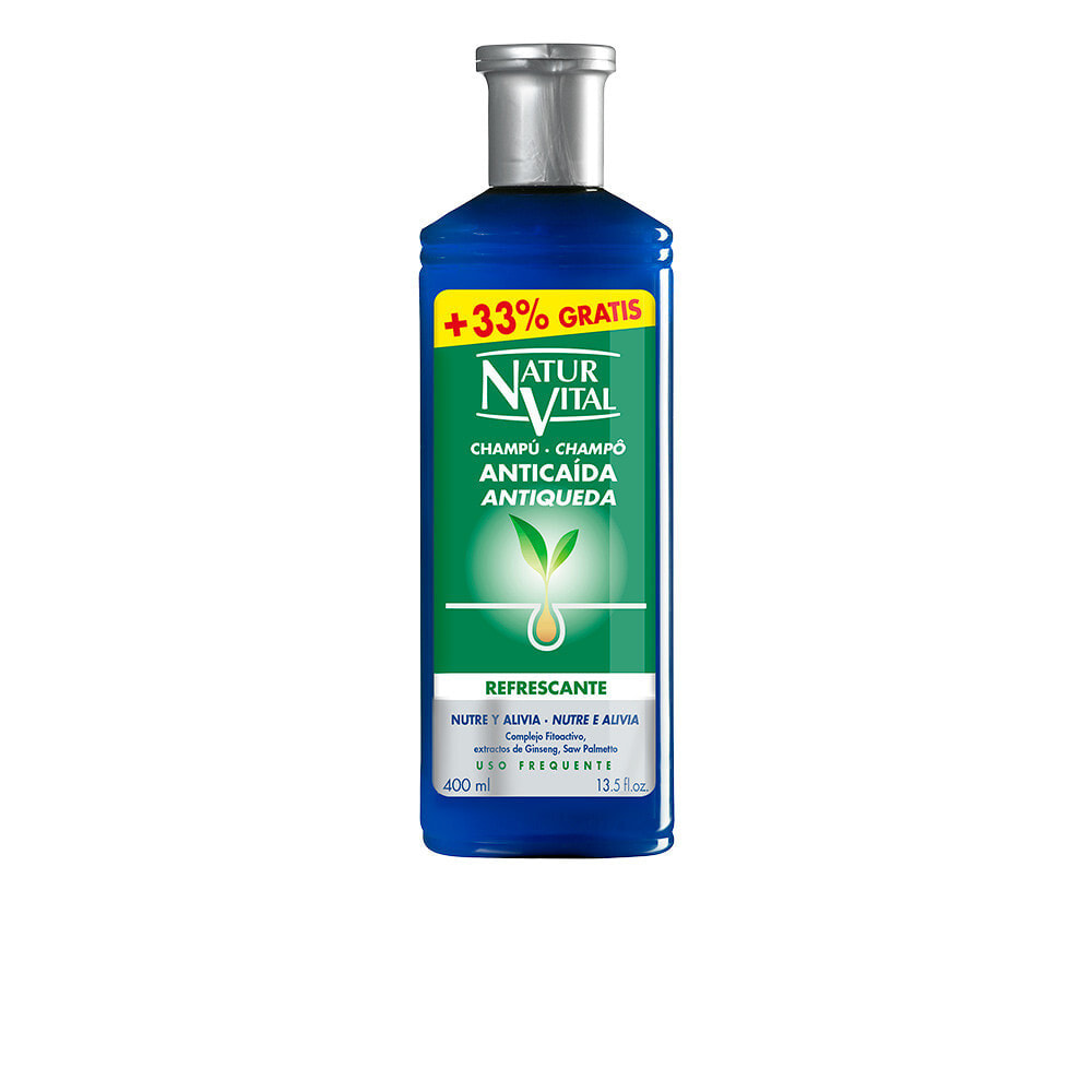 Natur Vital Refreshing Anti-Hair Loss Shampoo Освежающий шампунь против выпадения волос 400 мл