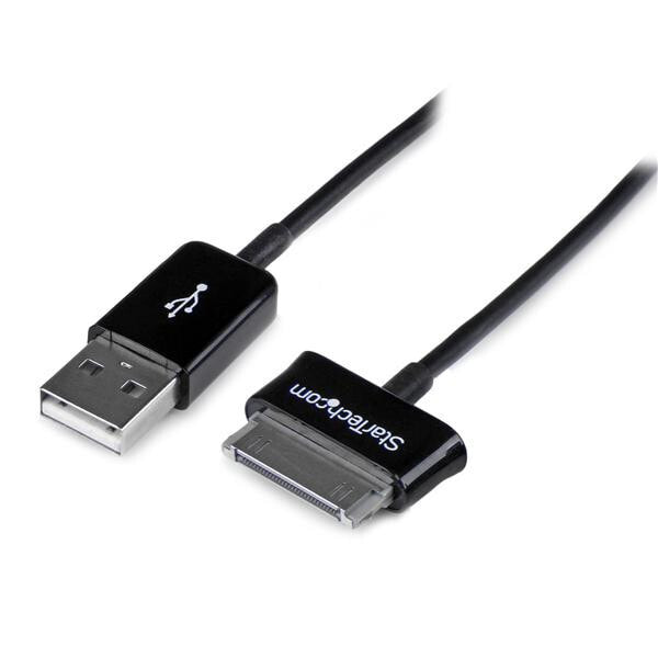 StarTech.com USB2SDC3M дата-кабель мобильных телефонов Черный USB A Samsung 30-pin 3 m