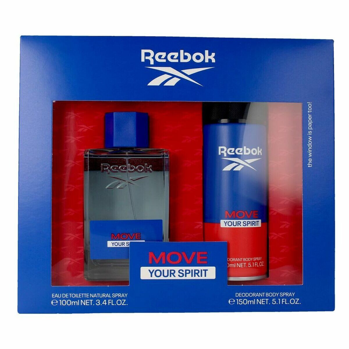 Men's Perfume Set Reebok Move Your Spirit (2 pcs)
