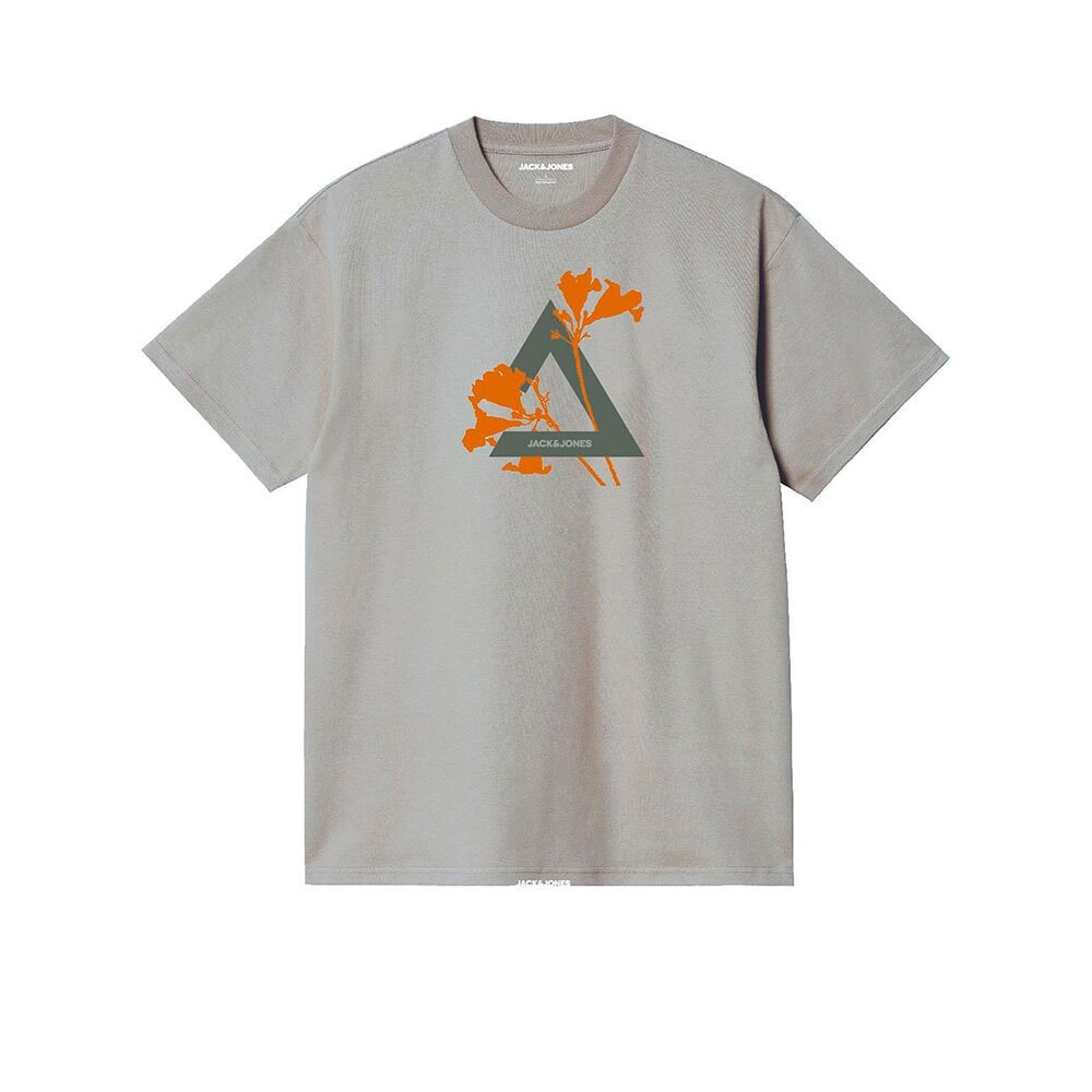JACK & JONES Floral Triangle Short Sleeve T-Shirt
