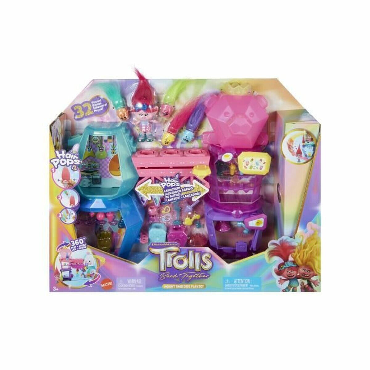 Набор игрушек Mattel Trolls Band Together Пластик