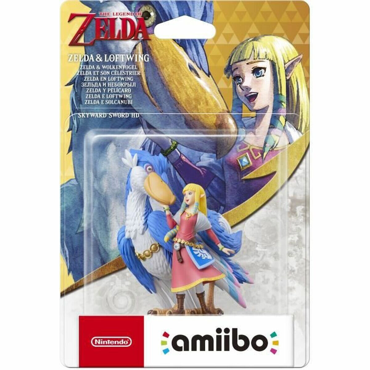 Коллекционная фигура Amiibo The Legend of Zelda: Skyward Sword HD - Zelda & Loftwing