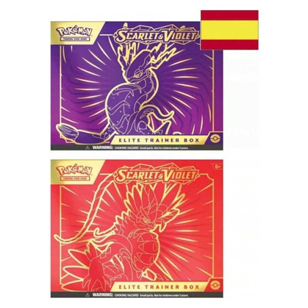 POKEMON TRADING CARD GAME Tcg Elite Trainer Box Sv1 Spanish Pokémon Trading Cards