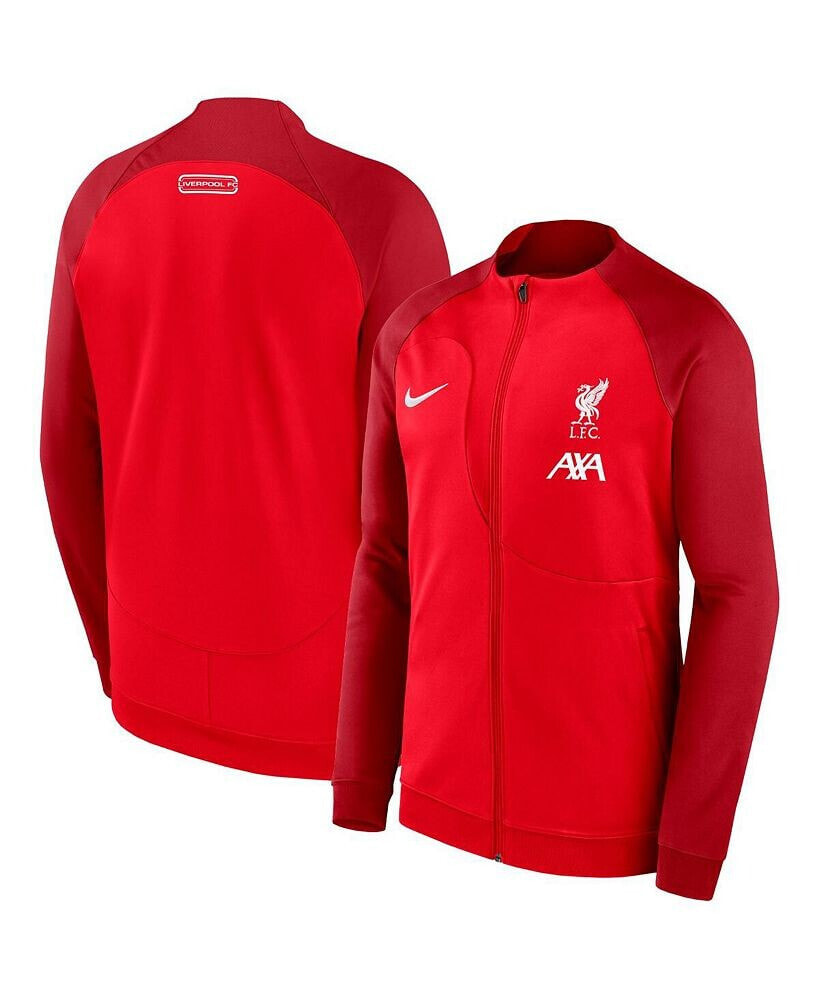 Nike big Boys Red Liverpool 2023/24 Academy Pro Anthem Raglan Performance Full-Zip Jacket