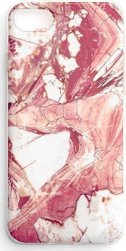 Wozinsky Wozinsky Marble żelowe etui pokrowiec marmur Samsung Galaxy A73 różowy