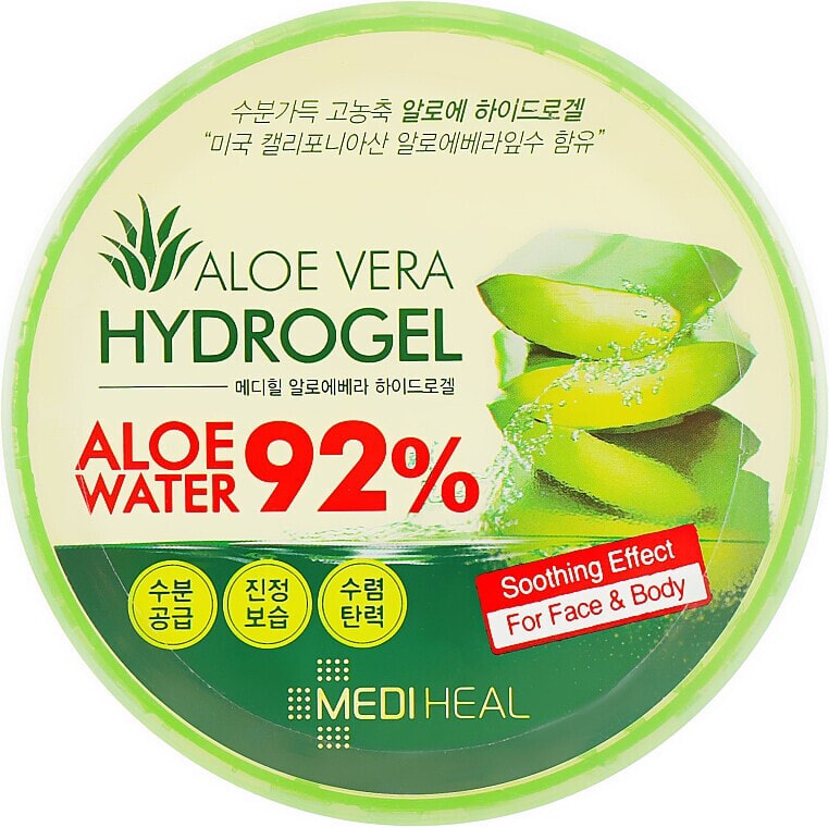 Feuchtigkeitsspendendes Gesichts- und Körpergel mit Aloe Vera - Mediheal Aloe Vera Hydrogel