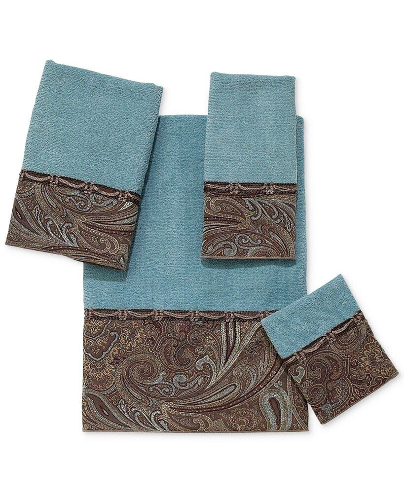 Avanti bradford Paisley Swirls Cotton Fingertip Towel, 11