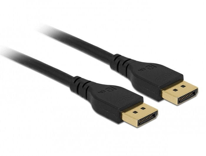 DeLOCK 85909 DisplayPort кабель 1 m Черный