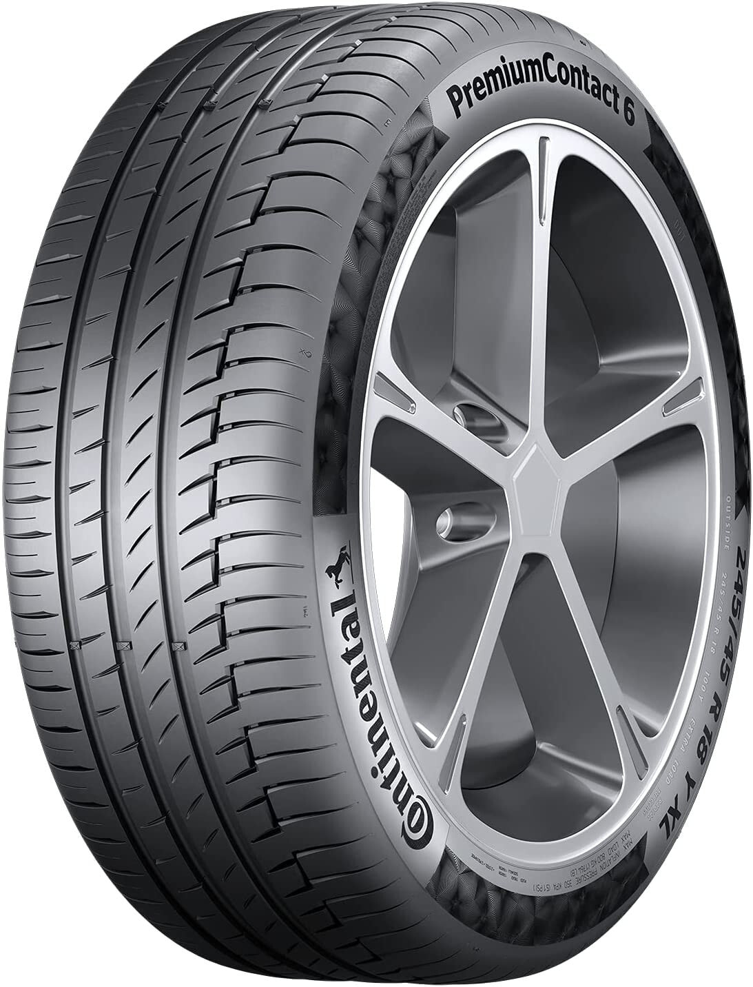 Автомобильная шина Continental PremiumContact 6 - 225/45/17 091Y - C/A/71dB - Summer Tyres (Car) [Energy Class C]