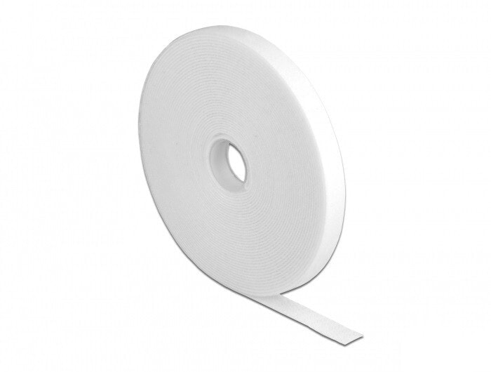 18378 - Hook & loop cable tie - White - 10 m - 13 mm - 1 pc(s)