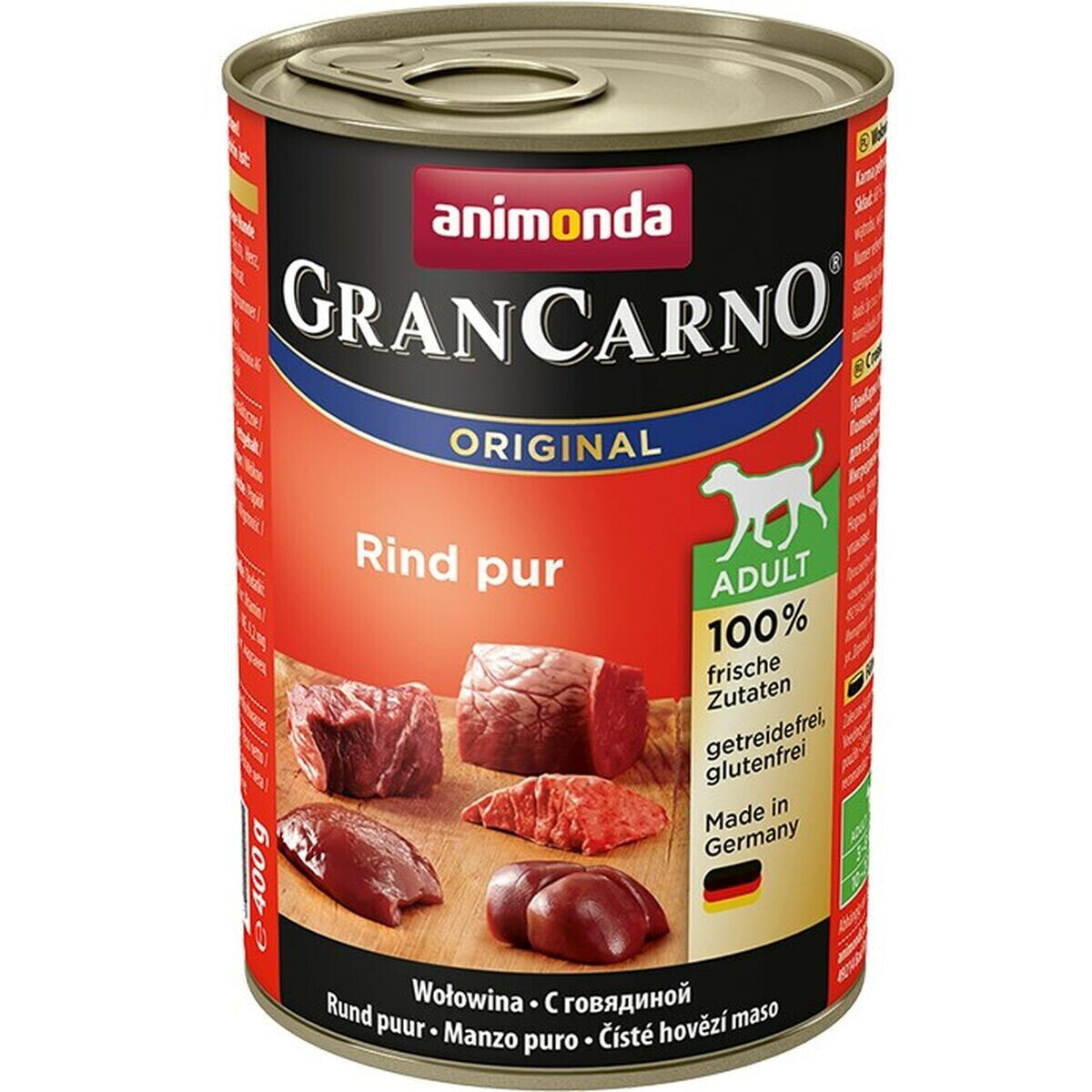 Влажный корм Animonda GranCarno Original Телятина Говядина 400 g