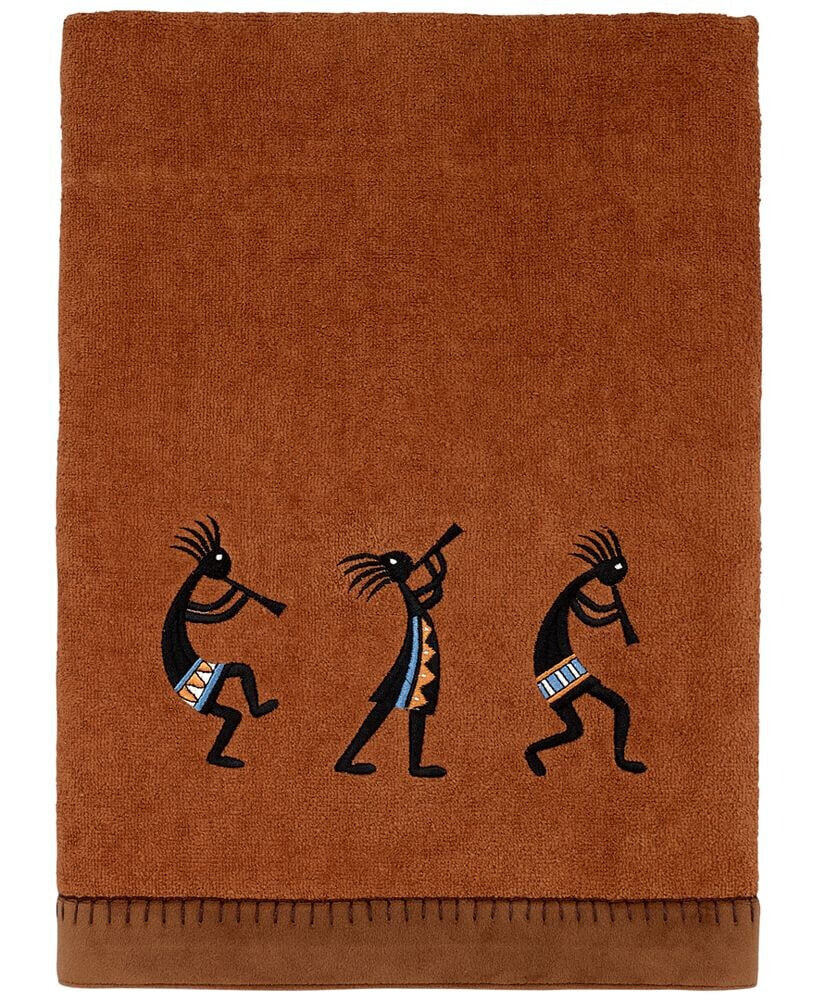 Avanti zuni Embroidered KokopellisCotton Fingertip Towel, 11