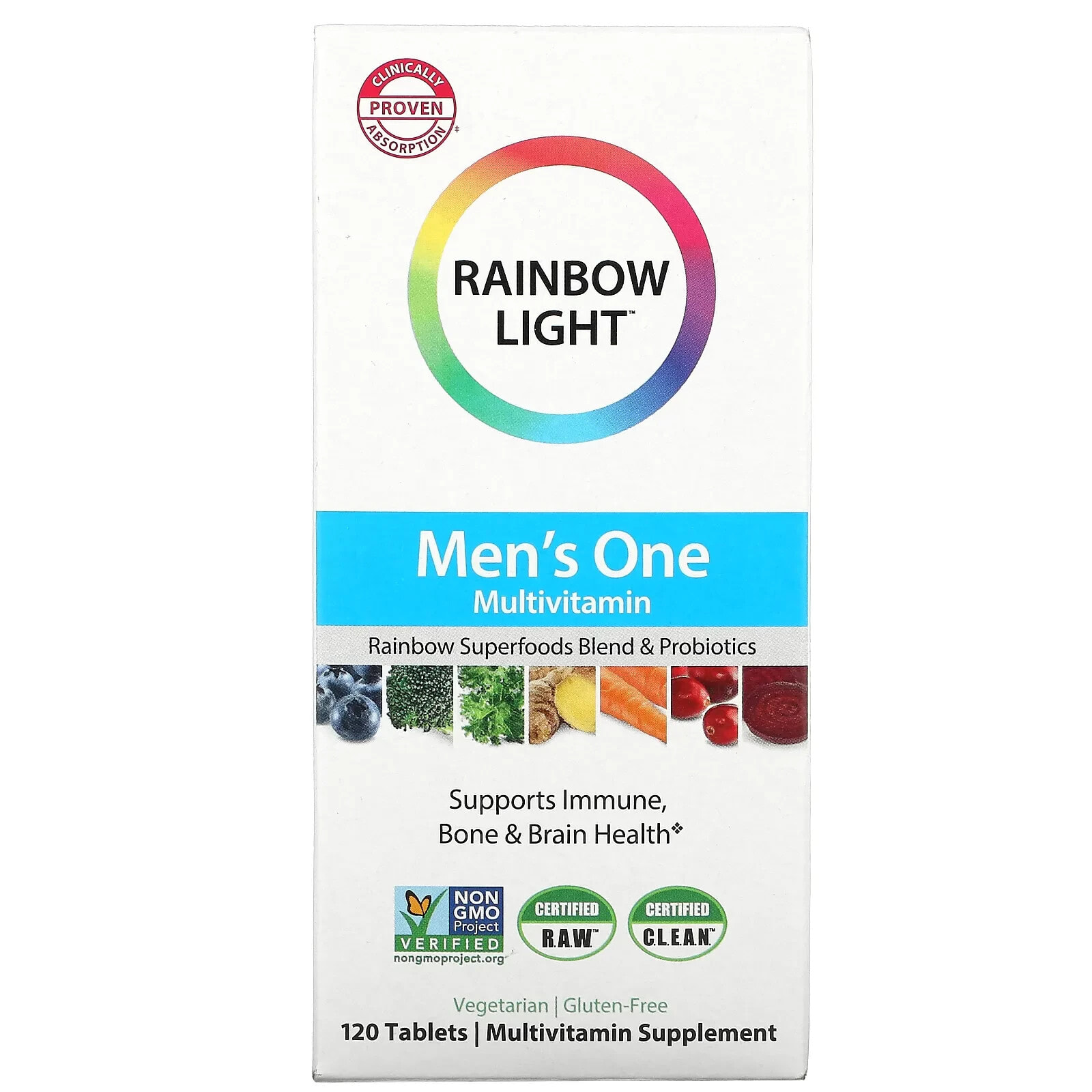 Rainbow Light, Men's One, мультивитамины для мужчин, 150 таблеток