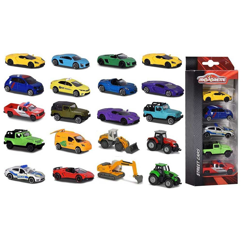 MAJORETTE Set 5 Cars 4 Assorted majORETTE купить от 2317 рублей в  интернет-магазине MALL | Игрушечный транспорт majORETTE