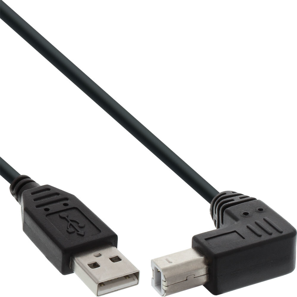 InLine 34503U USB кабель 0,3 m 2.0 USB A USB B Черный