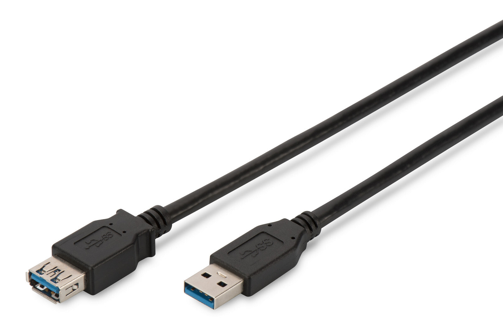 ASSMANN Electronic AK-300203-018-S USB кабель 1,8 m 3.2 Gen 1 (3.1 Gen 1) USB A Черный