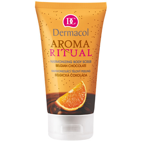 Dermacol Aroma Ritual Скраб для тела  Бельгийский шоколад с апельсином 150 мл