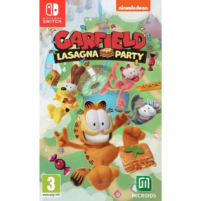 Garfield Lasagna Party Switch -Spiel