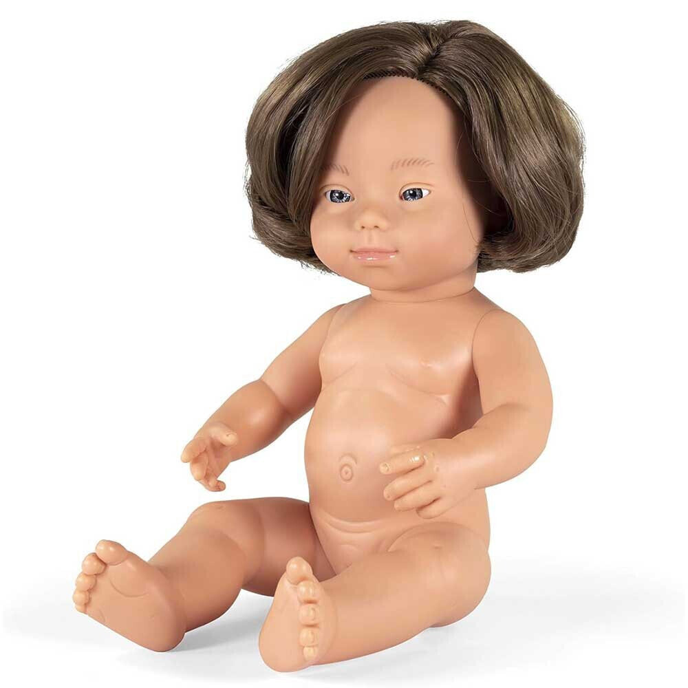 MINILAND Caucasica Down Syndrome 38 cm Baby Doll