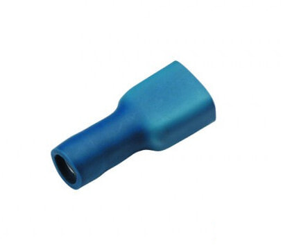 180242 - Flag terminal - Brass - Straight - Blue - Tin-plated steel - Polyamide (PA)