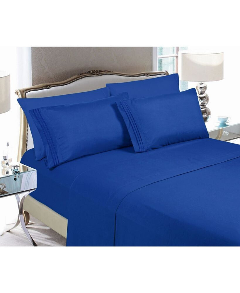 Luxury Soft Solid 6 Pc. Sheet Set, Full